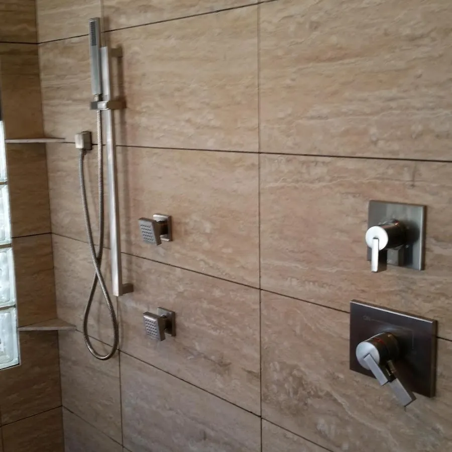 Shower fixture installation for Water Heater Replacement in Prospect Heights